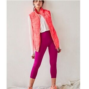 Free People Movement piper packable vest: SZ XS